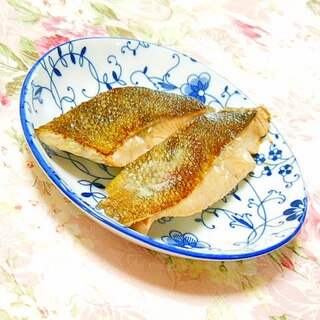 胡麻香る❤サーモンの白だし生姜焼き❤